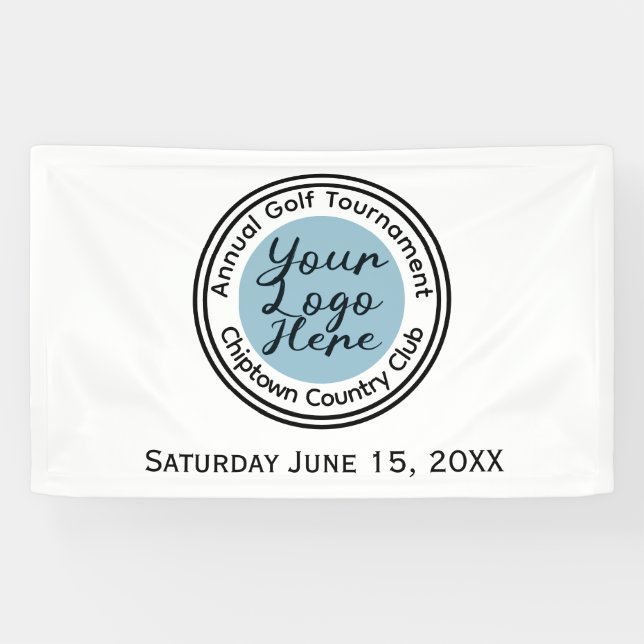 Logo für Golfturniere oder Veranstaltungen persona Banner (Horizontal)