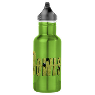 Logo für grüne Rasenschalen, Trinkflasche