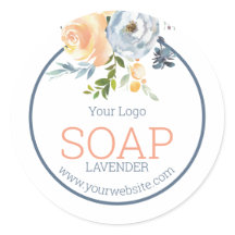 Logo für handgefertigte Produkte blau
