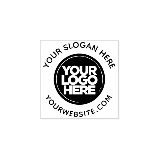 Logo für Ihr Unternehmen Gummistempel (Prägung)
