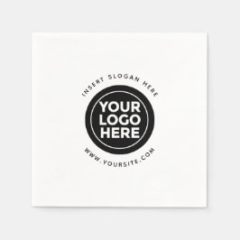 Logo für Ihr Unternehmen Serviette