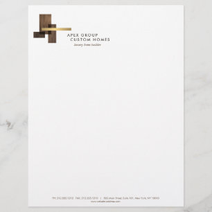 Logo für individuelle Hausbauer Briefbogen