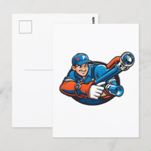 Logo für Installationen Postkarte