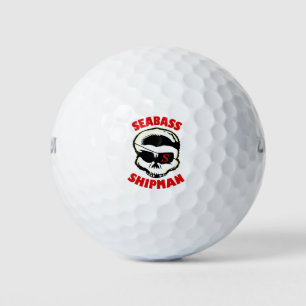 Logo für kleine Schädelhülle Golfball