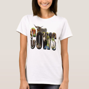 Logo für Kuhbilder mit Kühen, T-Shirt