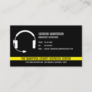 Logo für kundenspezifische Dispatcher-Notdienste f Visitenkarte