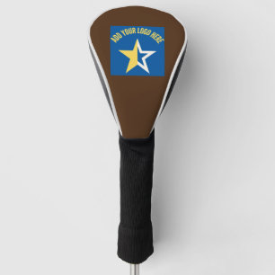 Logo für kundenspezifische Markenbezeichnungen für Golf Headcover