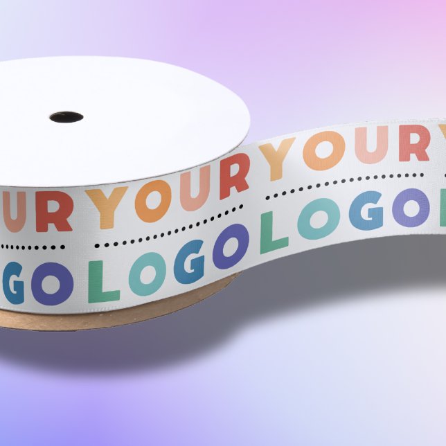 Logo für kundenspezifische Unternehmen - Geschenkv Satinband (Logo Ribbon
)