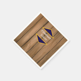 Logo für kundenspezifische Unternehmen Napkins - P Serviette