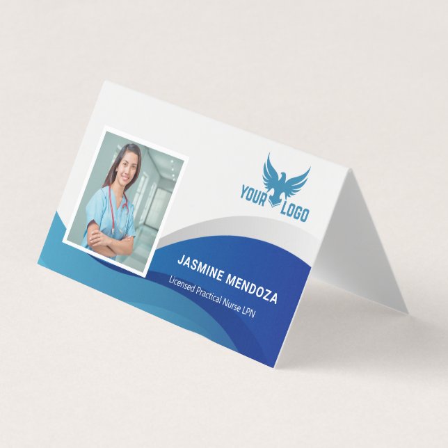 Logo für kundenspezifische Werbeaktionen Visitenkarten (Vorderseite)