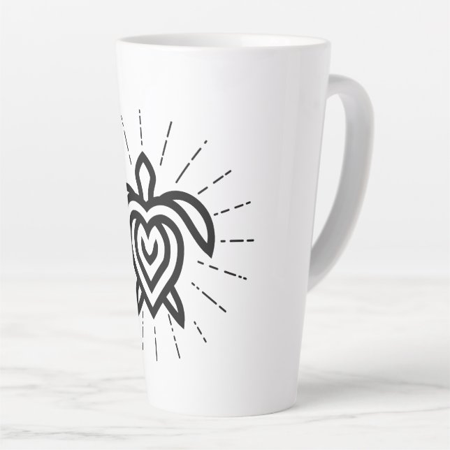 Logo für Latte Tasse (Rechte Ecke)