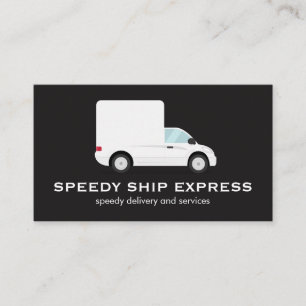 Logo für Lieferwagen-Treiber Visitenkarte