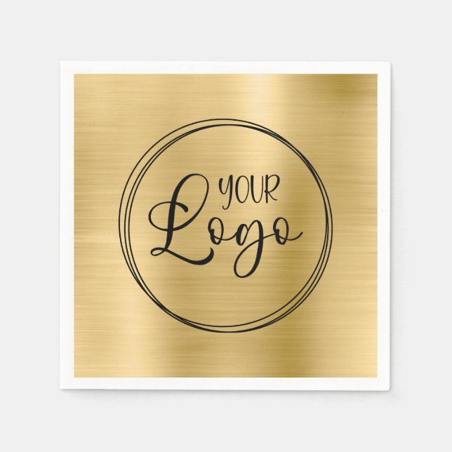 Logo für "Light Gold Foods" Serviette (Vorderseite)