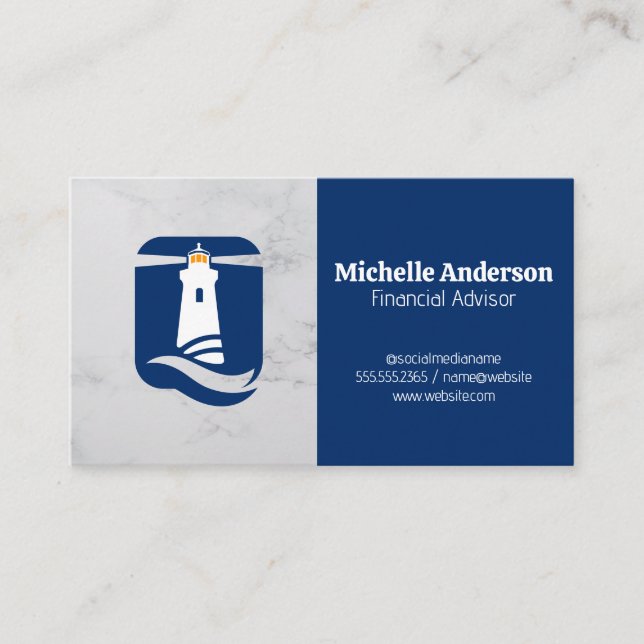 Logo für Light House | Unternehmen Visitenkarte (Vorderseite)