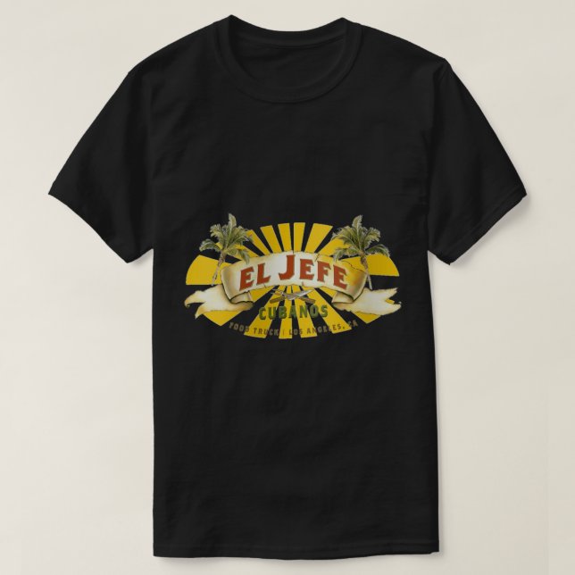 Logo für Lkw-Lebensmittel im Film "Koch" T-Shirt (Design vorne)