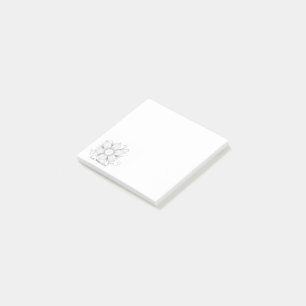 Logo für Mini-Quadratzoll-Blume Post-it Klebezettel