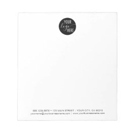 Logo für Minimalistische Berufliche Unternehmen Notizblock