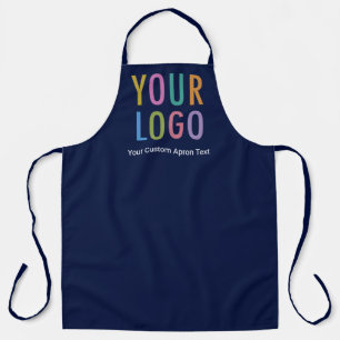Logo für Navy Blue Schürze Werbeaktion für kundens