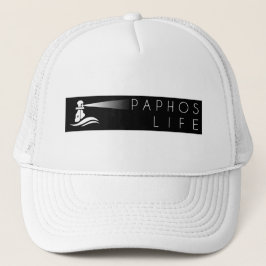 Logo für Paphos Life Truckerkappe