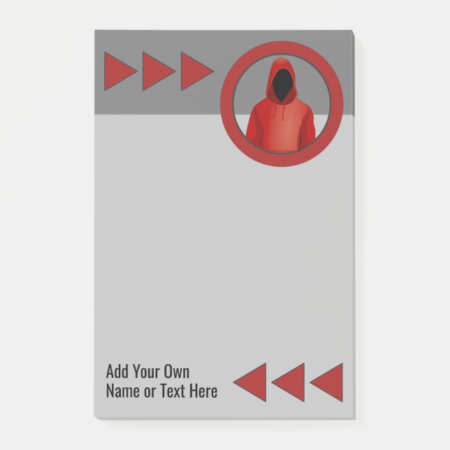 Logo für Pen-Tests - System- und App-Schwachstelle Post-it Klebezettel (Vorderseite)