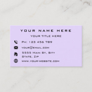 Logo für personalisierte Unternehmen - Farben aus Visitenkarte