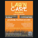 Logo für Rasenpflege, Pflegedienste Flyer<br><div class="desc">Logo für Rasenpflege,  Flyer für die Werbung im Bereich Pflegedienste durch den Visitenkartenladen.</div>