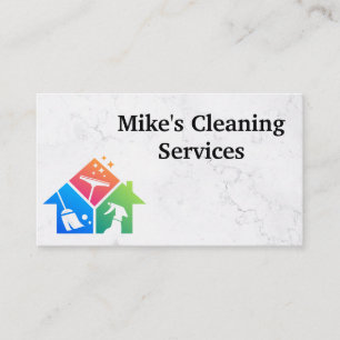 Logo für ReinigungsHouse Services   Marmoruntergru Visitenkarte