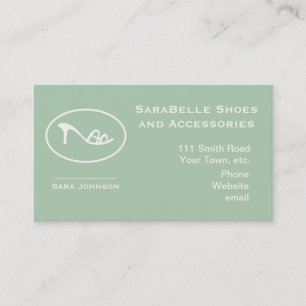 Logo für Schuhe und Zubehör Terminkarte