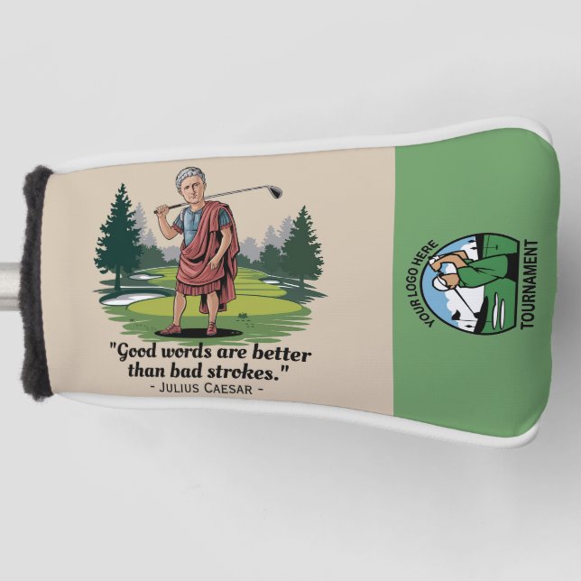 Logo für Sonderturnier-Sonderangebot für Unternehm Golf Headcover (Vorderseite)