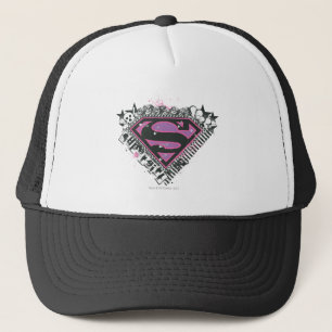 Logo für Supergirl-Buttone Truckerkappe