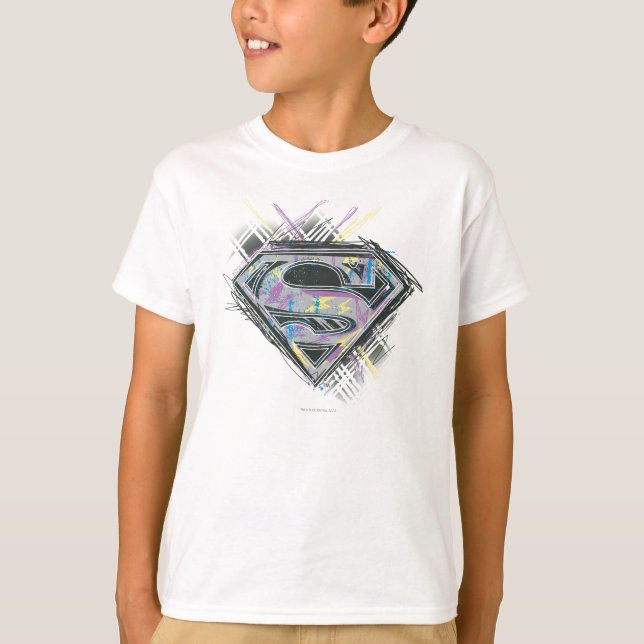 Logo für Supergirl-Scribbles T-Shirt (Vorderseite)