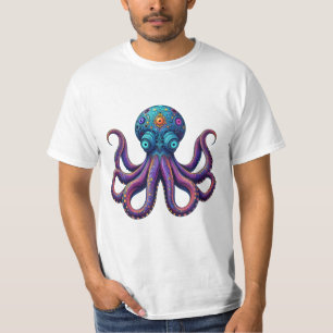 Logo für Surreal Octopus   Mit Augen Cephalopod T-Shirt