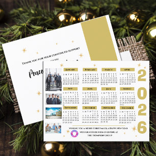 Logo für Terminkalender für Unternehmen Feiertagspostkarte