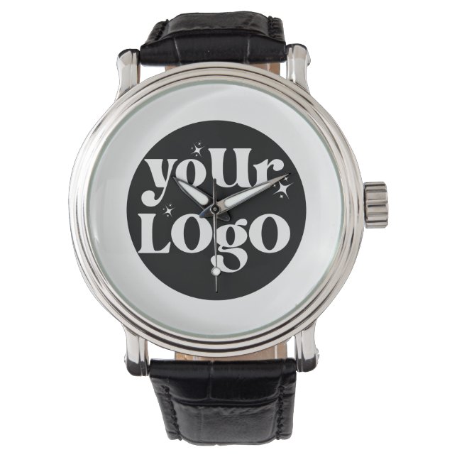 Logo für Unternehmen Armbanduhr (Vorderseite)