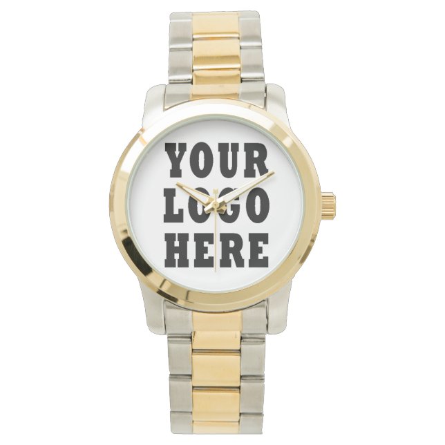 Logo für Unternehmen Armbanduhr (Vorderseite)
