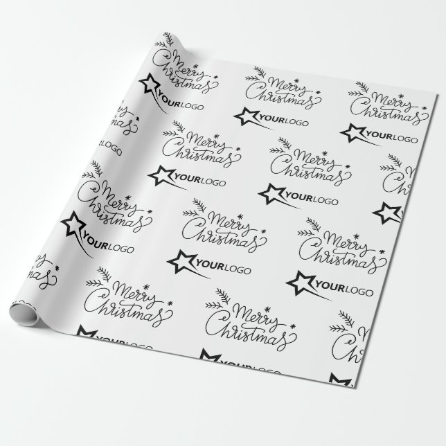 Logo für Unternehmen Geschenkpapier (Ungerollt)