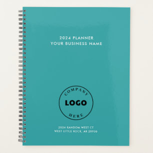 Logo für Unternehmen hinzufügen Elegante Unternehm Planer