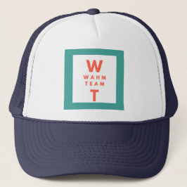 Logo für Unternehmen hinzufügen Truckerkappe