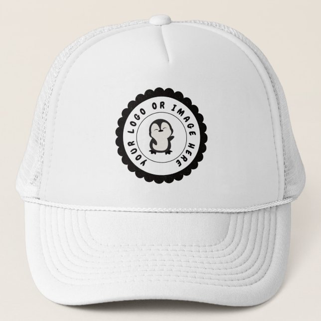 Logo für Unternehmen Mitarbeiter Trucke Truckerkappe (Vorderseite)