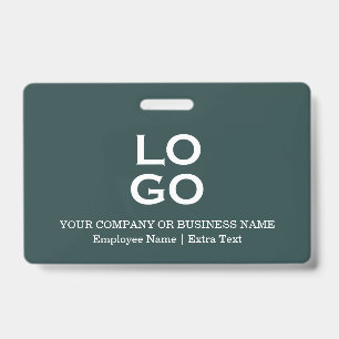 Logo für Unternehmen oder Unternehmen und Titel Gr Ausweis