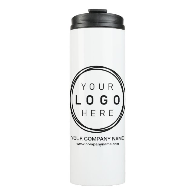 Logo für Unternehmen Thermosbecher (Vorderseite)