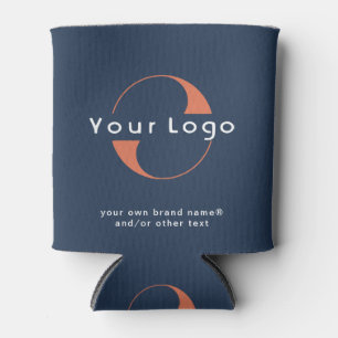 Logo für Unternehmen, Werbung für Blue Company Dosenkühler