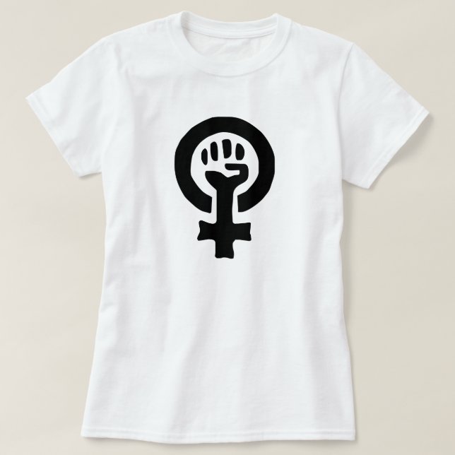 Logo für weibliche Symbole T-Shirt (Design vorne)