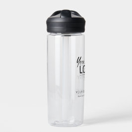 Logo für Werbeaktionen Trinkflasche