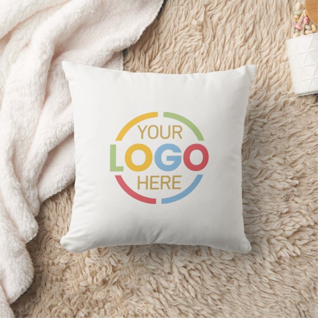 Logo für Werbezwecke für Unternehmen Kissen (Decke)