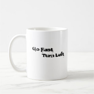 Logo, gehen verlassene Drehung die schnelle Kaffeetasse