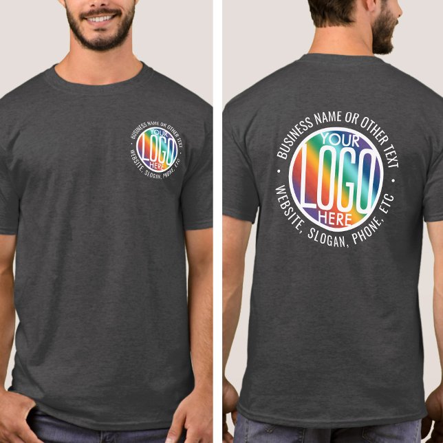 Logo-Geschäft für kundenspezifische Printfirmen T-Shirt (Von Creator hochgeladen)