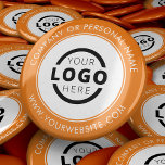 Logo-Geschäft für kundenspezifische Unternehmen Co Button<br><div class="desc">Erstellen Sie mit Ihrem Firmenlogo und Ihrer personalisierten Markenbotschaft oder Kontaktinformationen Ihr eigenes Button. Dies ist ein Werbegeschenkknopf für das Marketing Ihres Business auf Messen,  Konferenzen und anderen Firmenveranstaltungen. Sie können die Hintergrundfarbe leicht an Ihre Corporate Farben anpassen. Keine Mindestbestellmenge.</div>