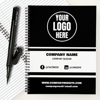 Logo-Geschäft für kundenspezifische Unternehmen -  Notizbuch