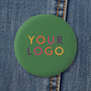 Logo-Geschäftsbranding-Vorlage Grün Button